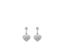 Orecchini Cuori Milano Donna in Argento Zircone 25003611 - 25003611